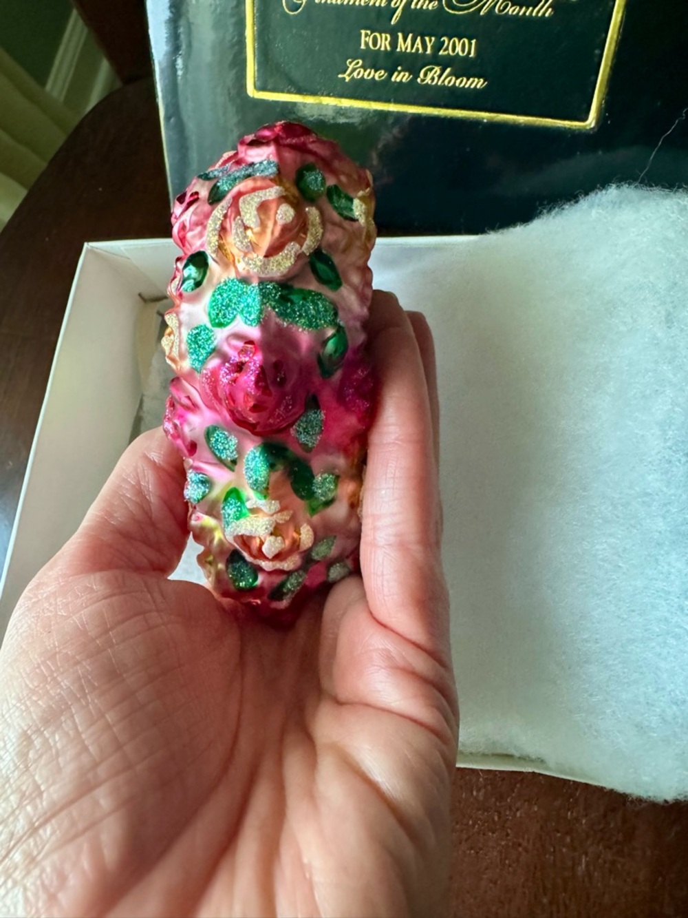 Christopher Radko Love in Bloom May 2001 ornament NWT - Picture 6 of 9
